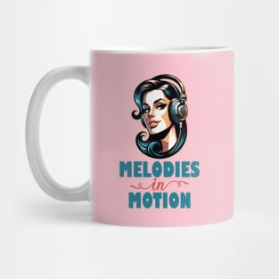 Women Listen to Music Mug